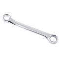 Urrea Full polished 12-pt 15° box-end wrench, 21 Mm X 24 Mm opening size 1072M